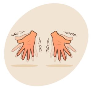 Female Shaking Hands Magnet